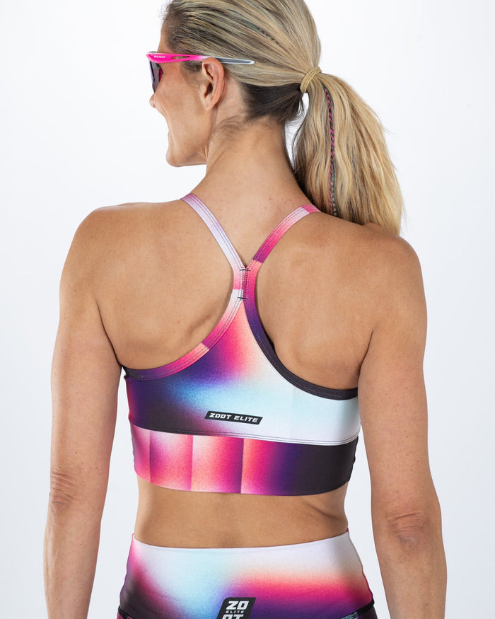 Zoot Sports RUN CROPS Women's Elite Run Crop - Sonic Shift