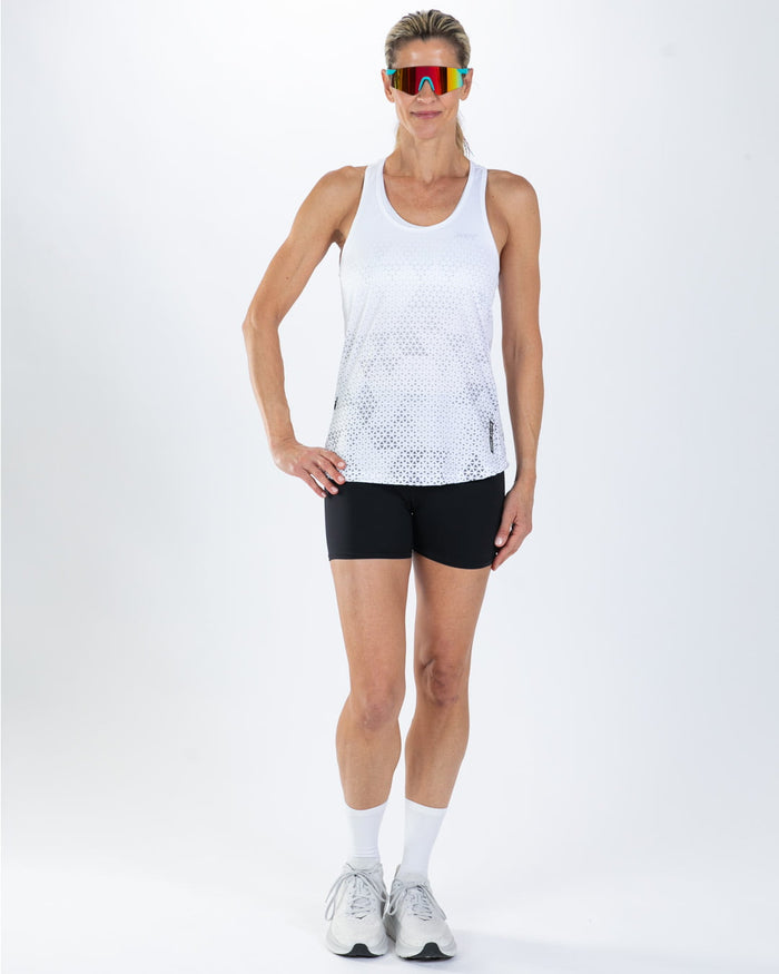 Zoot Sports RUN SINGLETS Women's Elite Run Singlet - Sonic White