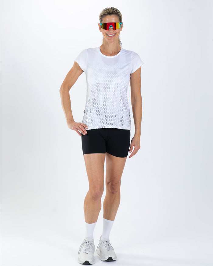 Zoot Sports RUN TEES Women's Elite Run Tee - Sonic White