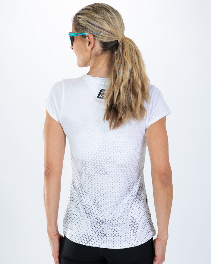 Zoot Sports RUN TEES Women's Elite Run Tee - Sonic White