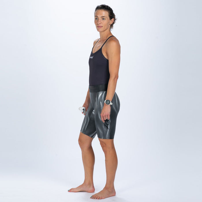 Zoot Sports WETSUITS Women's Float Buoyancy Shorts - Silver Shadow