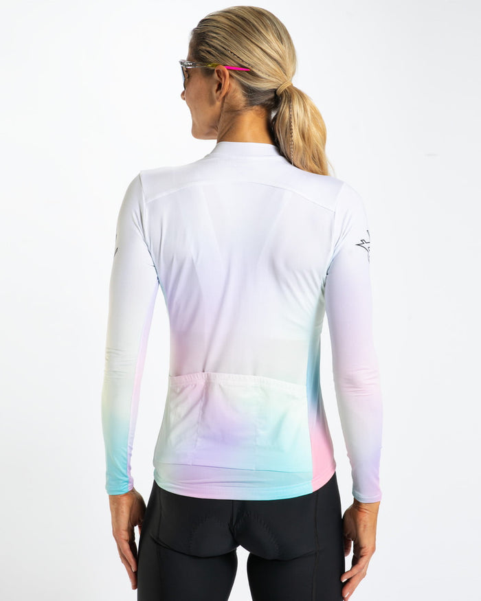 Zoot Sports CYCLE LONG SLEEVE JERSEYS Women's Ltd Cycle Sun Stop Ls Jersey - Sunset