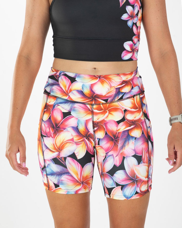 Zoot Sports RUN SHORTS 6" INSEAM Women's Ltd Run 6" Pulse High-Rise Short - Kaholo