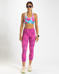 Zoot Sports RUN CAPRIS Women's Ltd Run Pulse High-Rise Capri - Paradise