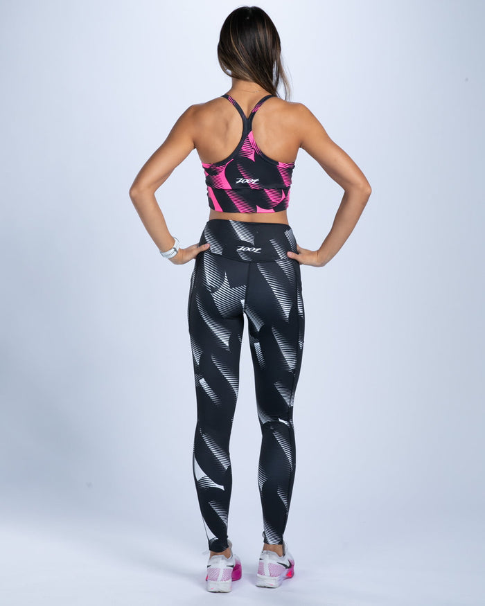 Zoot Sports RUN TIGHTS Women's Ltd Run Pulse High-Rise Tight - Icon