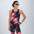 Zoot Sports TRI RACESUITS Women's Sprint Tri Hyperglide Open Back Racesuit - DriftSPEED