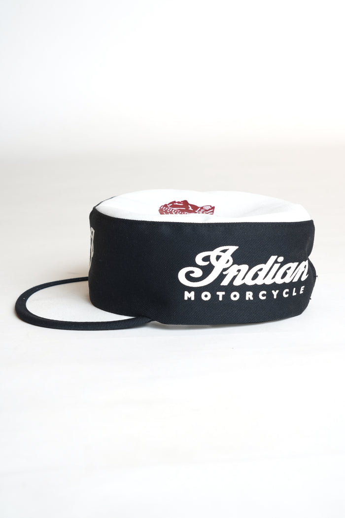 WORK CAP - BLACK/WHITE